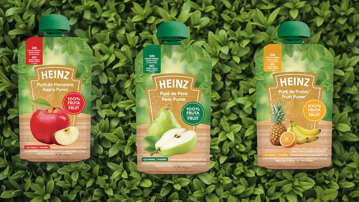 Heinz colado 100% fruta